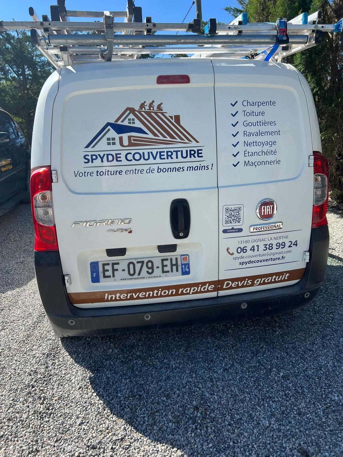 Matériel professionnel Spyde Couverture